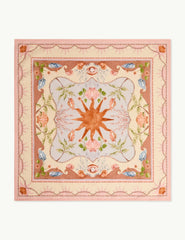 Turuncu Desenli Headscarf