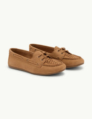 Taba Süet Loafer Ayakkabı