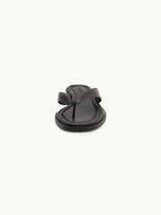 Siyah Deri Flip Flops