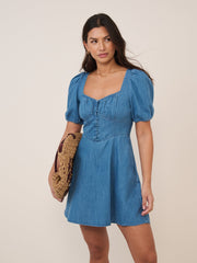 Mavi Denim Tulla Mini Denim Elbise