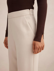 Marissa Geniş Paça Pantolon Krem