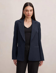 Dylan Bol Kesim Blazer Ceket Lacivert