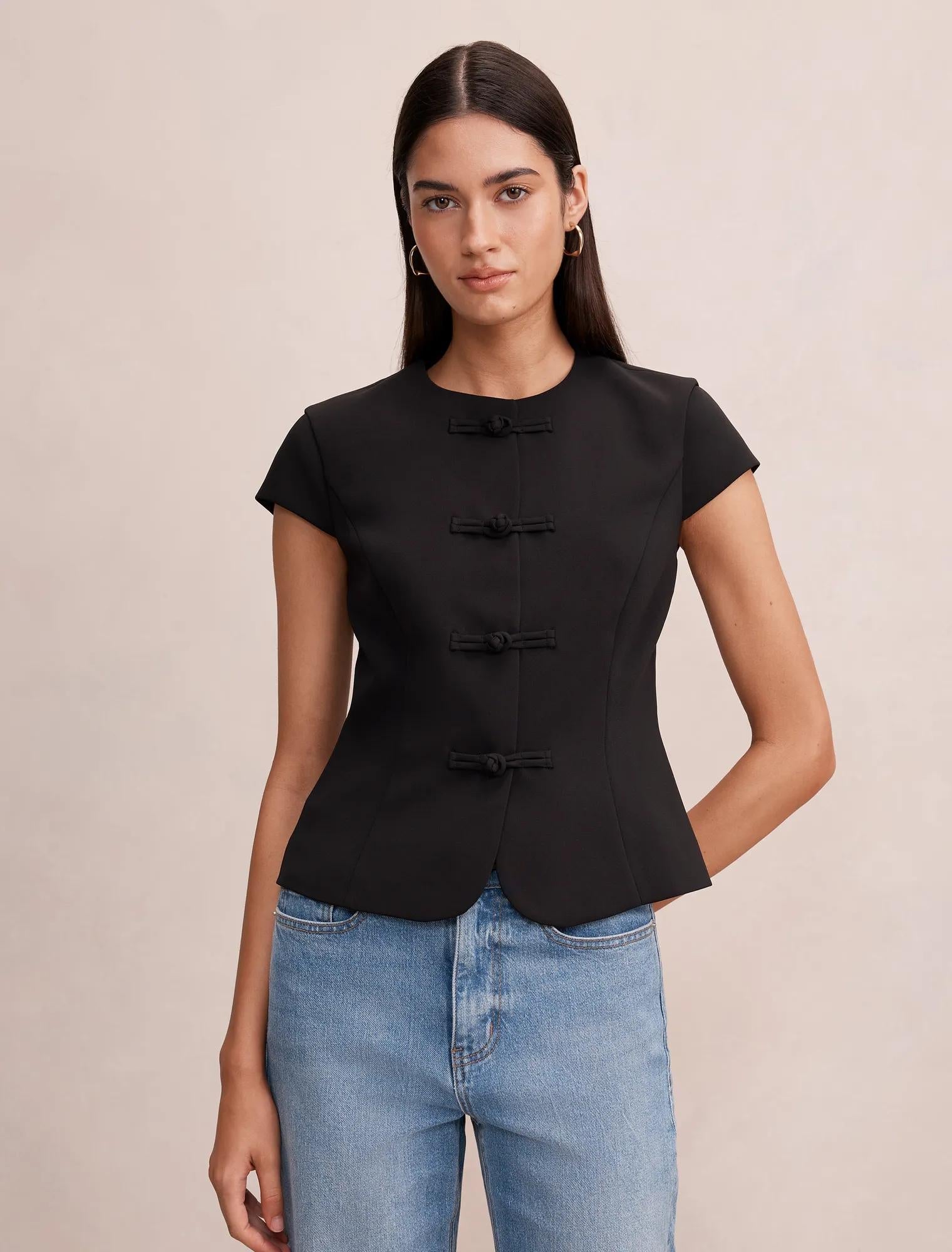 Molly Modern Kesim Ceket Siyah