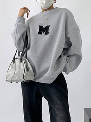 Minimalizm Büyük Boy Sweatshirt