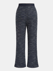 Denim Cepli Tüvit Bol Paça Pantolon