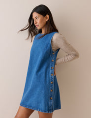 Mavi Denim Izzie Düz Kesim Elbise
