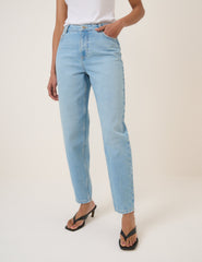 Açık Mavi Putney Balon Paça Jean Pantolon