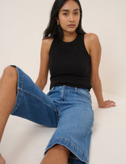 Denim Bermuda Şort