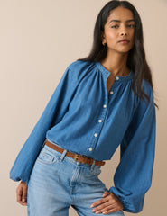 Mavi Denim Carter Bluz
