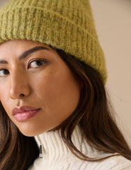 Moss Kırçıllı Fitilli Beanie