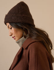 Kahverengi Fitilli Beanie