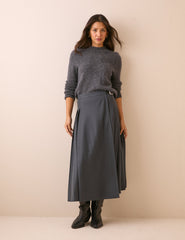 Taylor Belted Midi Boy Kilt Etek