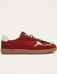 Alohas Rife Sheen Kırmızı Deri Sneakers