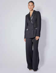 Siyah Tuxedo Blazer Ceket