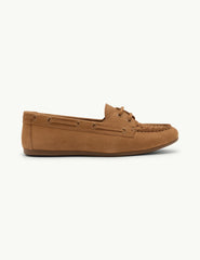 Taba Süet Loafer Ayakkabı