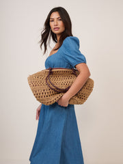 Mavi Denim Tulla Midi Boy Elbise