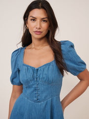 Mavi Denim Tulla Mini Denim Elbise