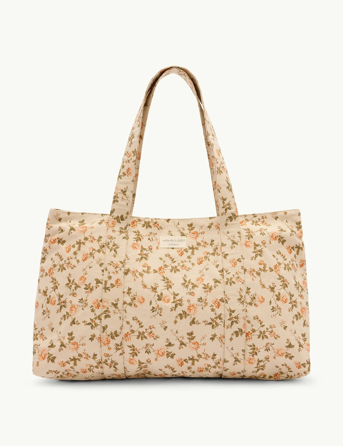 Çiçek Desenli Tote