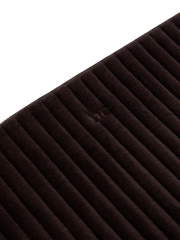 Kahverengi Kapitone Kadife Laptop Case
