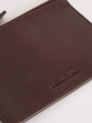 Kahverengi Deri Coin Purse