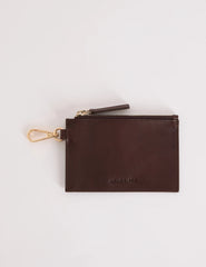 Kahverengi Deri Coin Purse