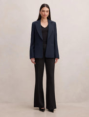 Dylan Bol Kesim Blazer Ceket Lacivert