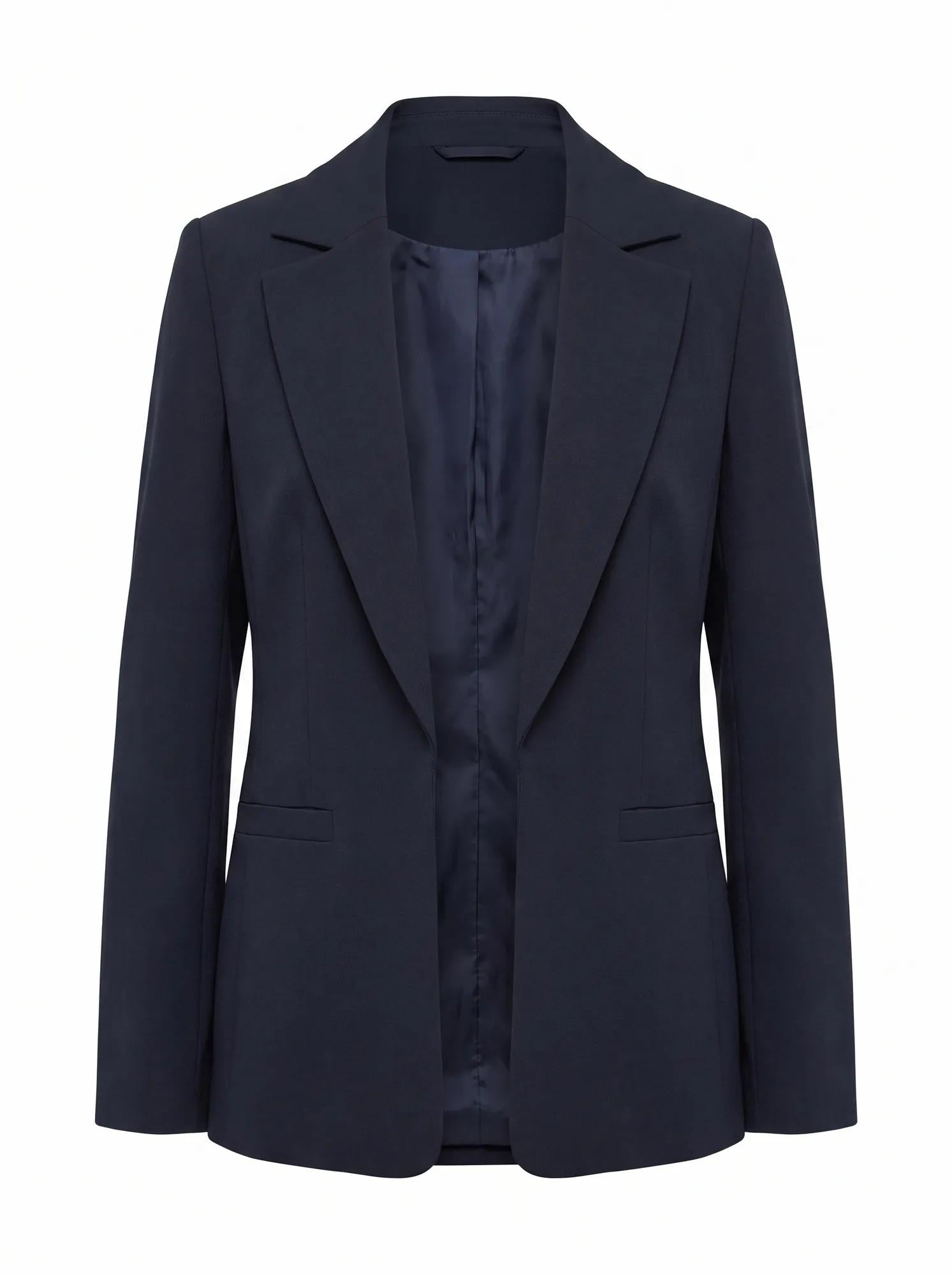 Dylan Bol Kesim Blazer Ceket Lacivert