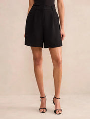 Olivia Longline Şort Siyah