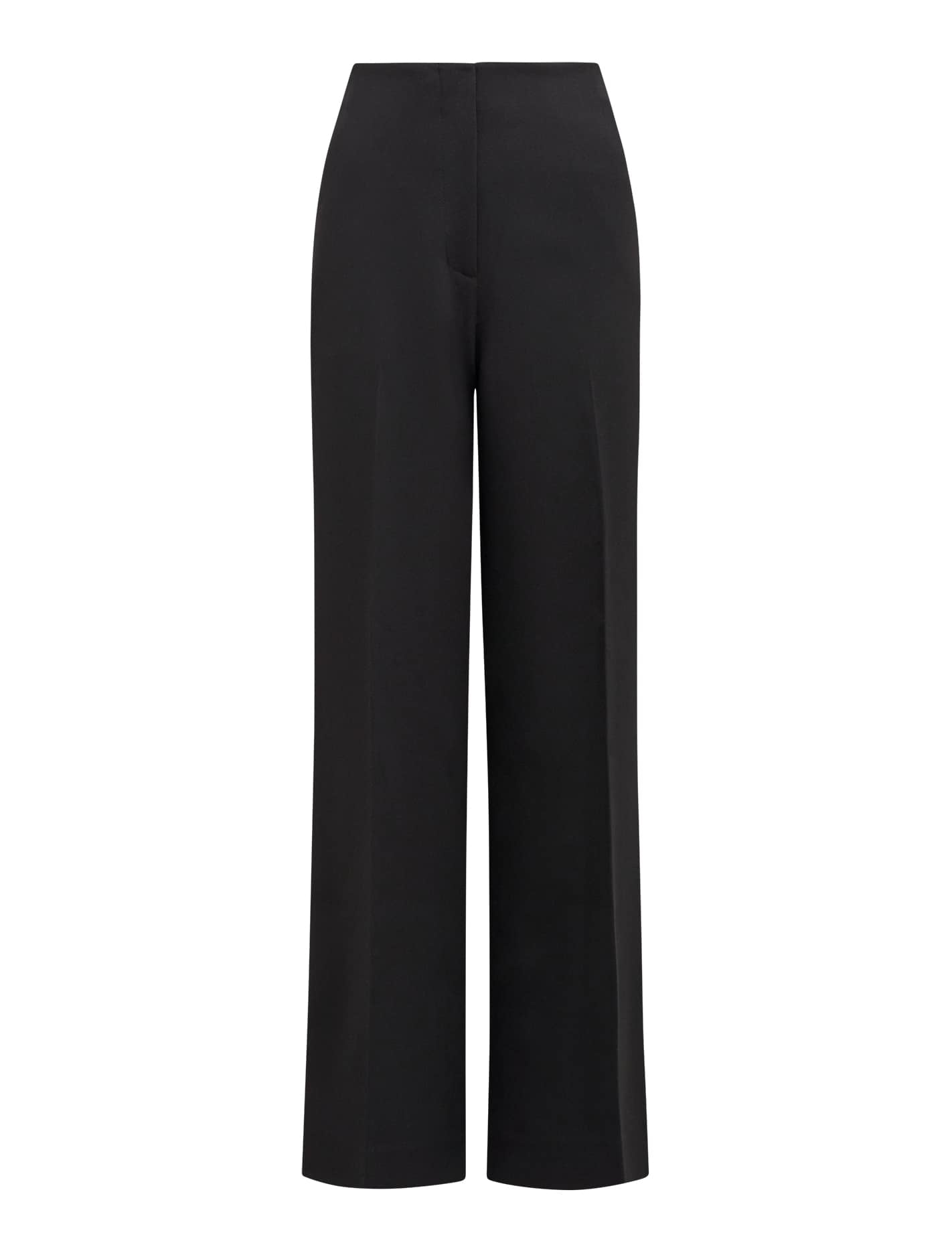 Fiora Petite Düz Paça Pantolon Siyah