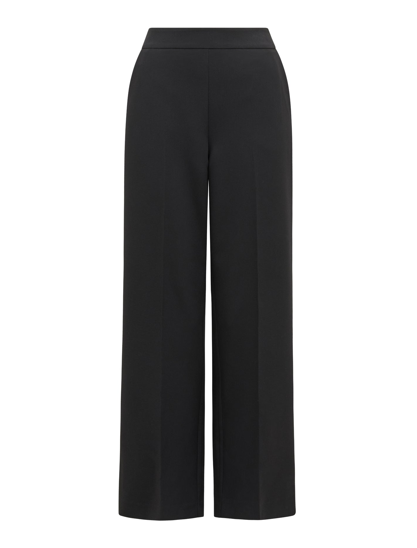 Marissa Petite Geniş Paça Pantolon Siyah