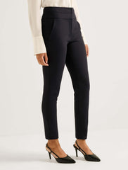 Georgia High-Waist Full-Length Pantolon Lacivert