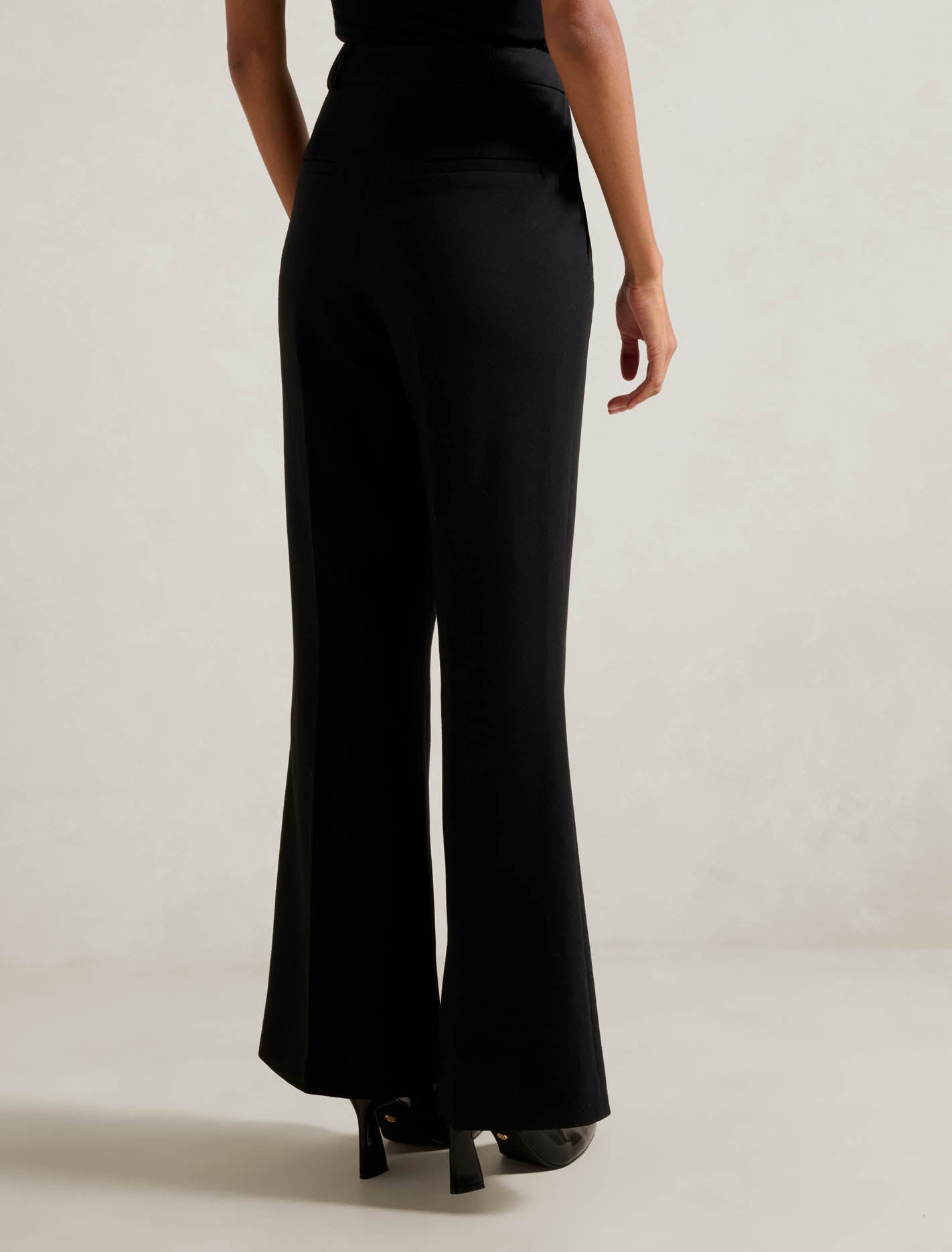 Clara Petite Bootleg Pantolon Siyah