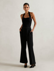 Clara Petite Bootleg Pantolon Siyah