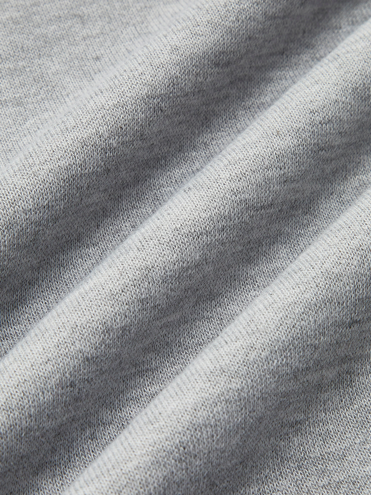 Minimalist Düz Polo Sweatshirt