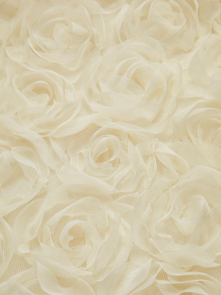 Romantik Bağcıklı Ön Rozet Ceket