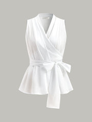 Bağlamalı Peplum Üst