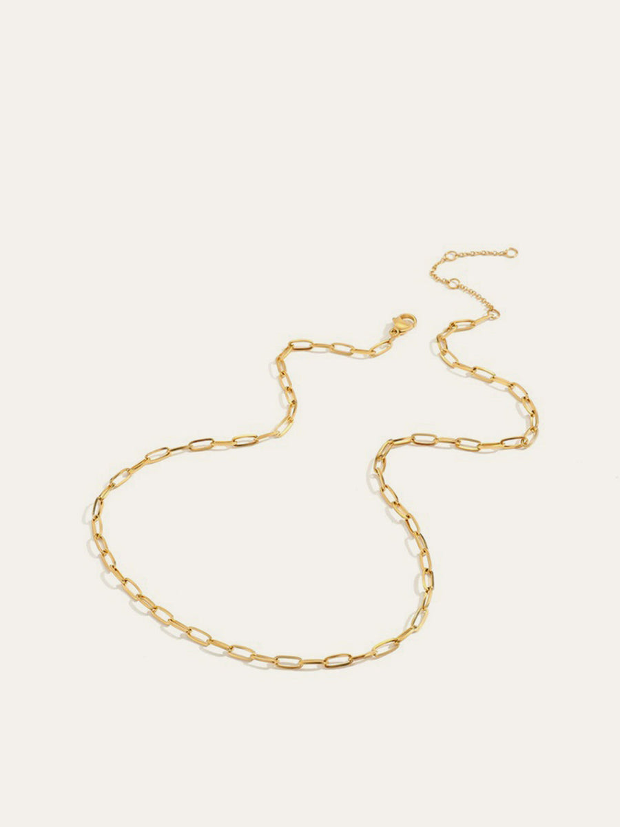 Oval Bağlantı Kolyesi