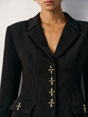 Düğmeli Blazer
