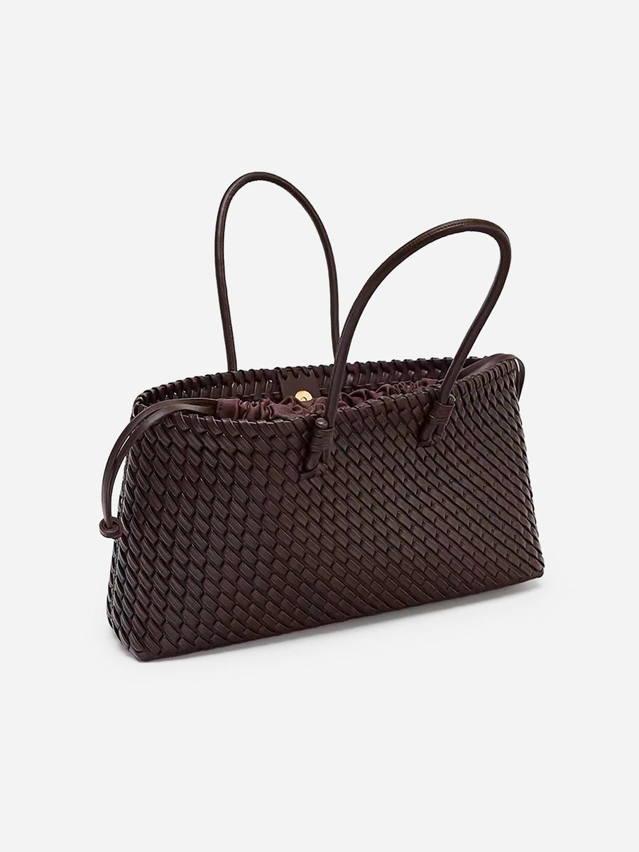 Dokuma PU Tote Çanta