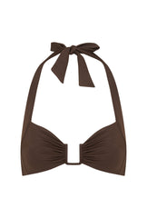 Corfu Bikini Üstü - Espresso