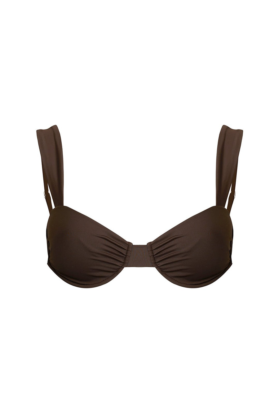 Isla Del Sol Bikini Üstü - Espresso