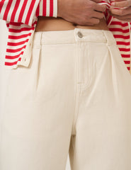 Krem Peckham Balon Paça Jean Pantolon