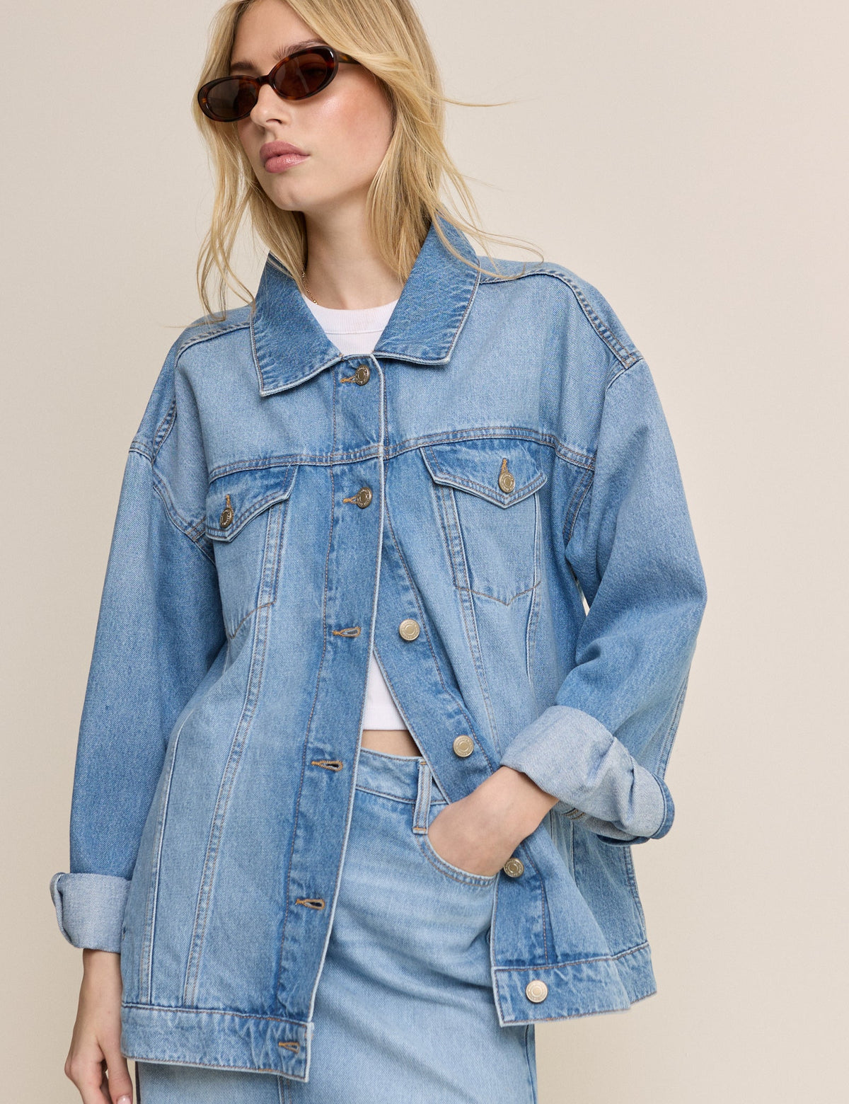 Mavi Denim Oversize Ceket