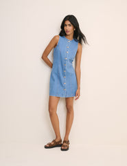 Mavi Denim Ned Mini Boy Elbise