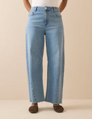 Mavi Normal Bel Subtle Balon Jean Pantolon