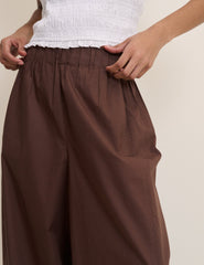 Kahverengi Roy Balon Pantolon