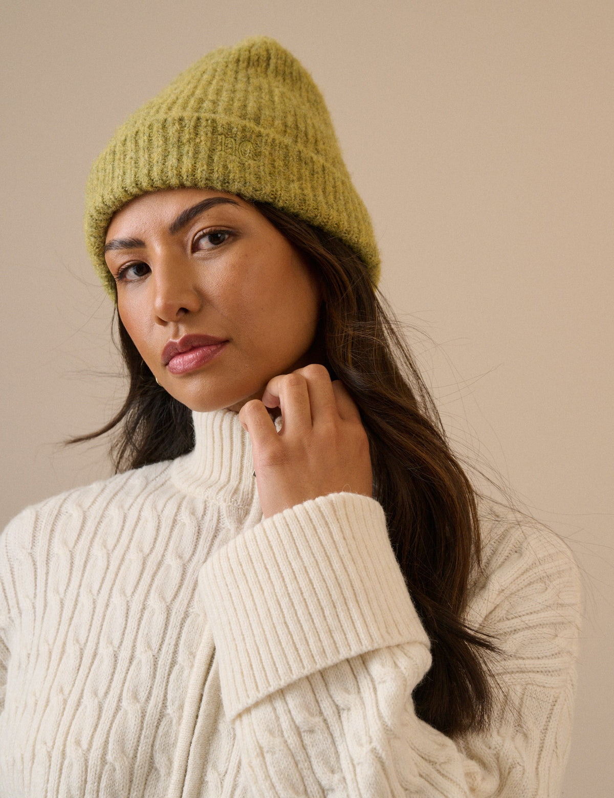 Moss Kırçıllı Fitilli Beanie