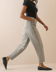Gri Putney Balon Paça Jean Pantolon