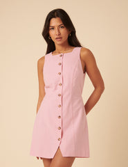 Pembe Peri Mini Boy Elbise
