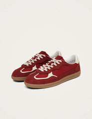Alohas Rife Sheen Kırmızı Deri Sneakers